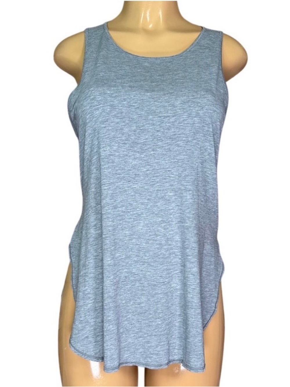 Lululemon Cruiser Tank Top Heathered Medium Grey Size 6 8